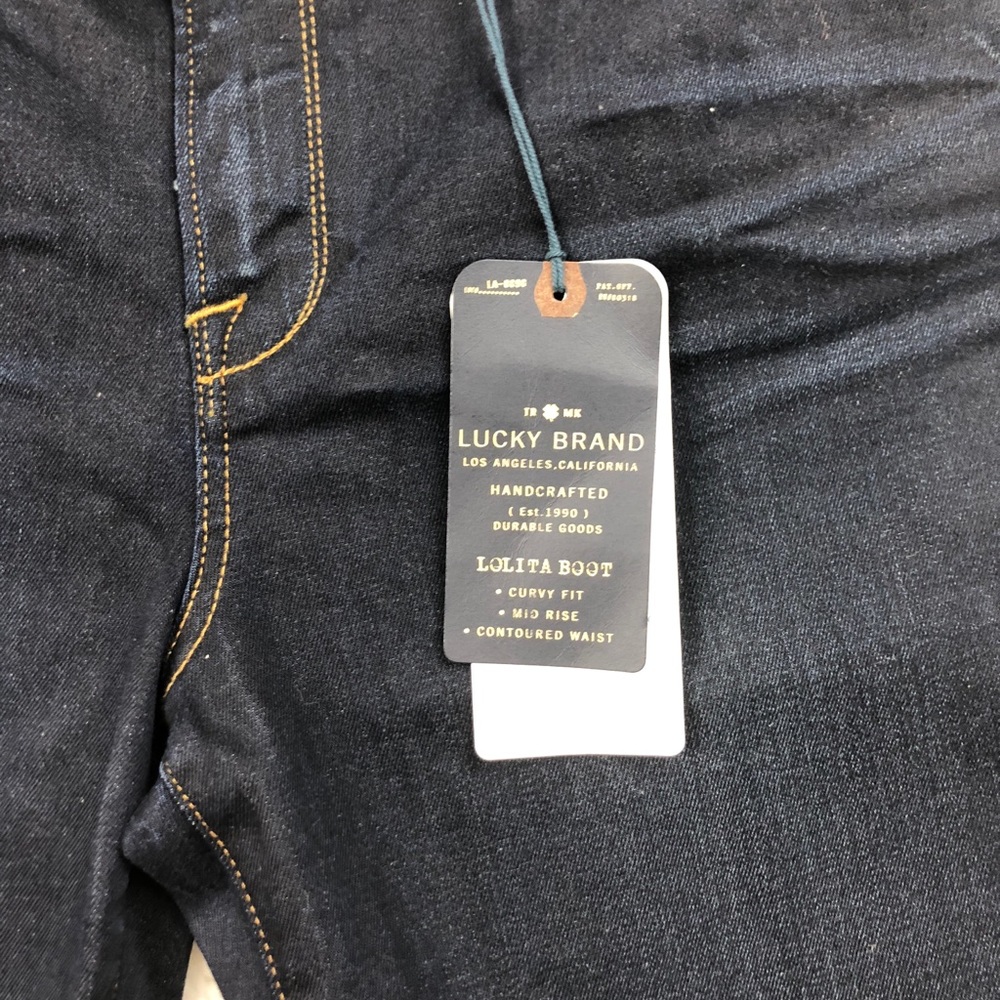 🚫SOLD eBay🚫 Lucky Brand • Lolita Boot Dark Jeans - Picture 5 of 8